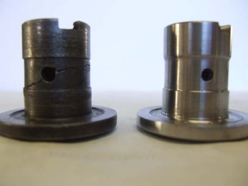 Pi&egrave;ce de machine &agrave; coudre reproduite selon le mod&egrave;le