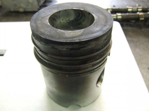 Etat initial du piston